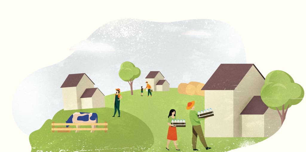 La mejor leche de aquí